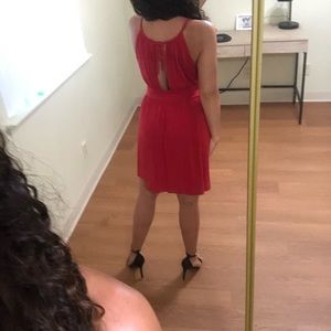 Red dress